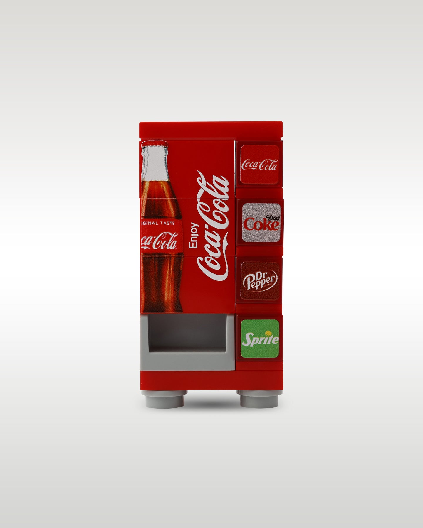 Custom LEGO Coca-Cola Vending Machine | Trader Bricks LEGO Pieces