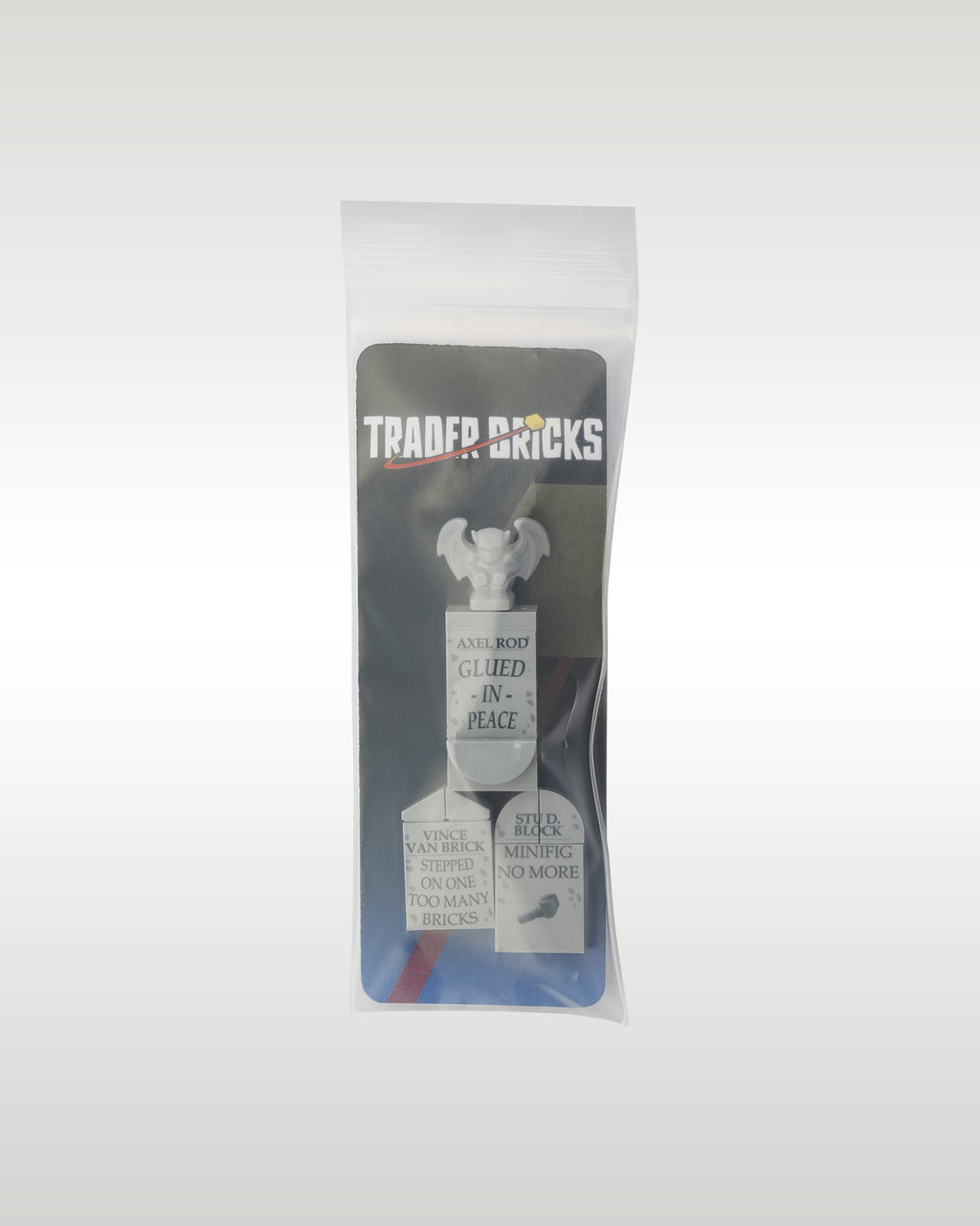 Custom LEGO Halloween Spooky Tombstone | Trader Bricks