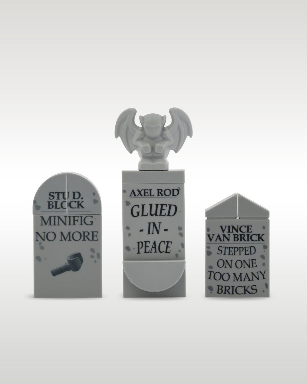 Custom LEGO Halloween Spooky Tombstone | Trader Bricks