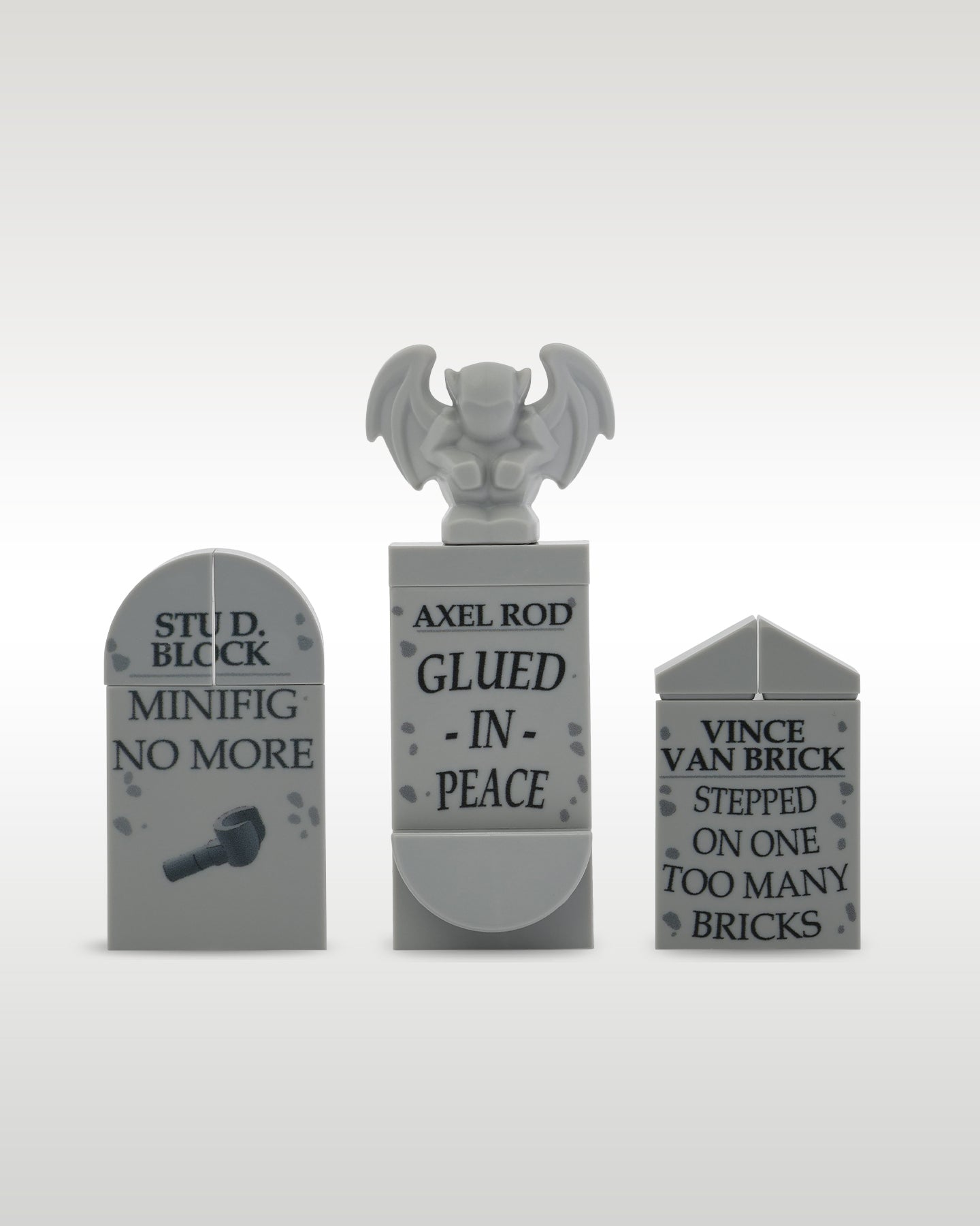 Custom LEGO Halloween Spooky Tombstone | Trader Bricks