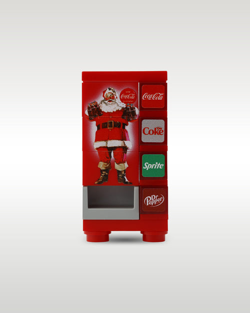 LEGO Christmas Coca-Cola Vending Machine | Trader Bricks Custom LEGO