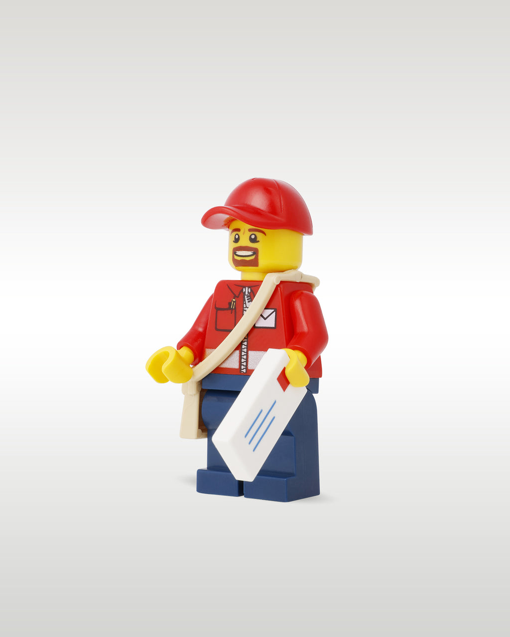 LEGO Classic Mail Delivery Truck & Driver | Trader Bricks Custom LEGO Set