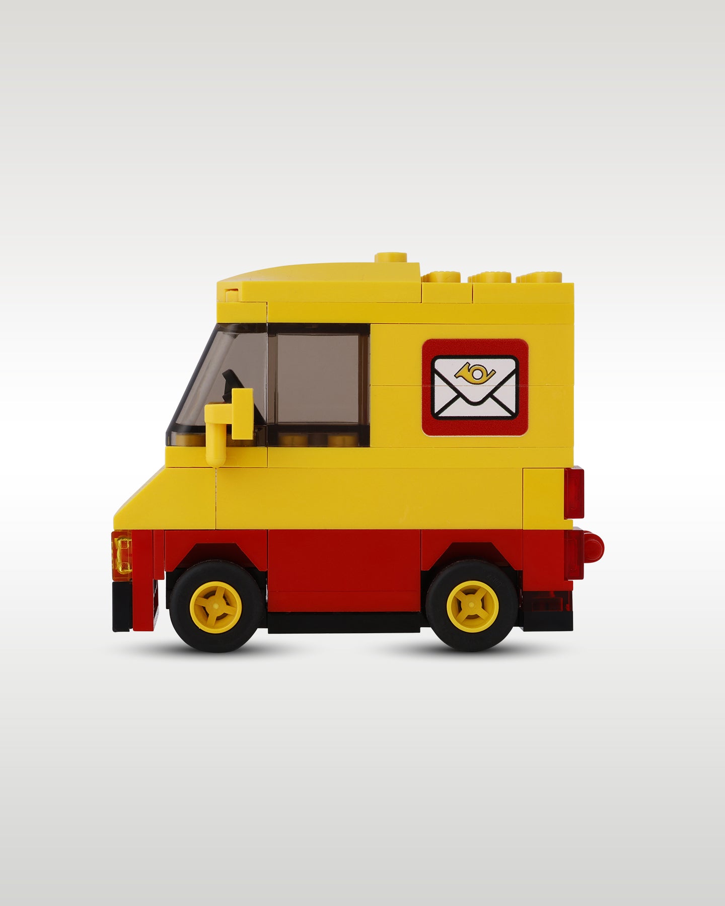 LEGO Classic Mail Delivery Truck & Driver | Trader Bricks Custom LEGO Set