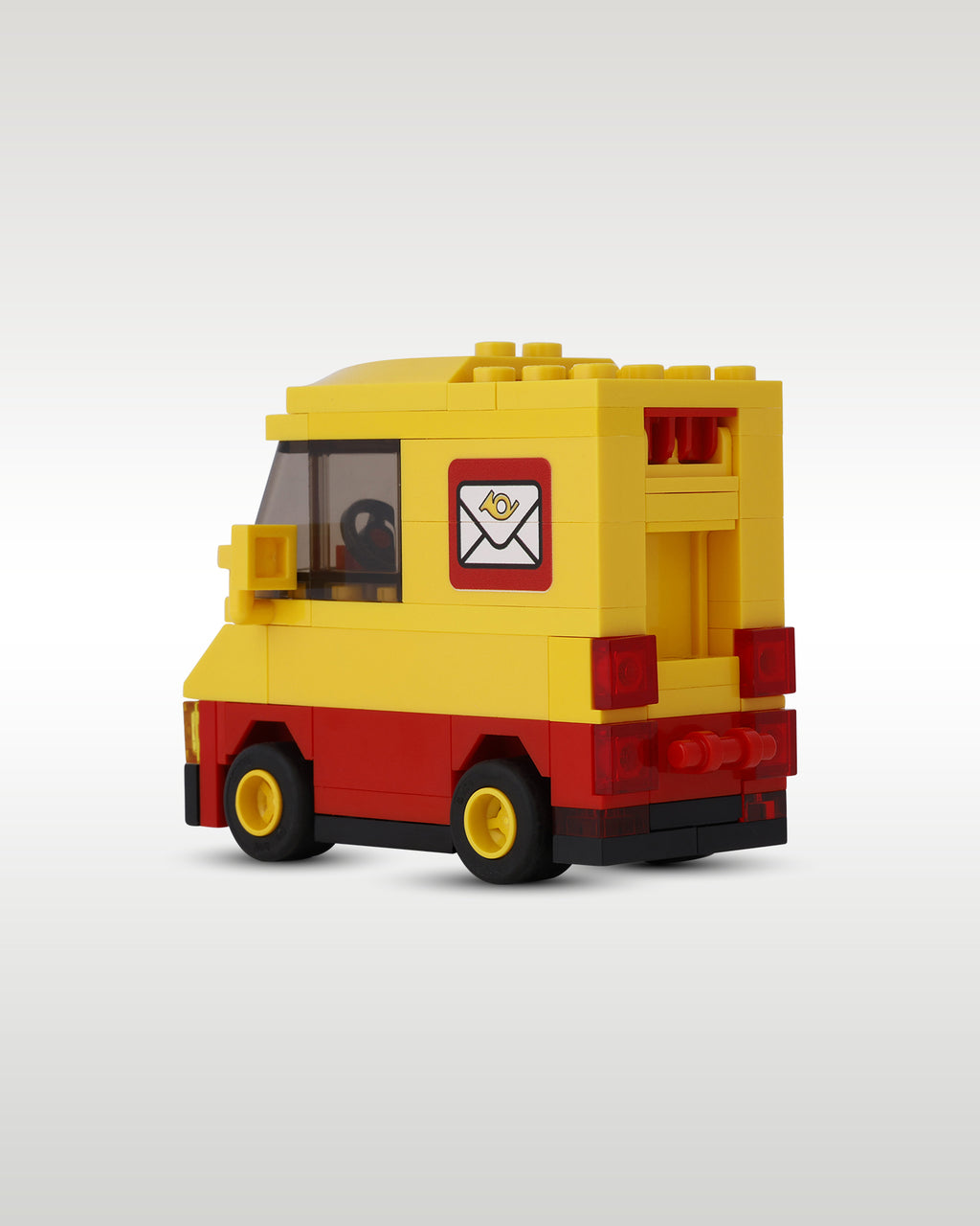 LEGO Classic Mail Delivery Truck & Driver | Trader Bricks Custom LEGO Set