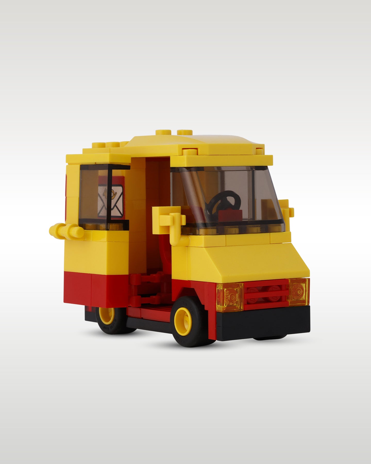 LEGO Classic Mail Delivery Truck & Driver | Trader Bricks Custom LEGO Set