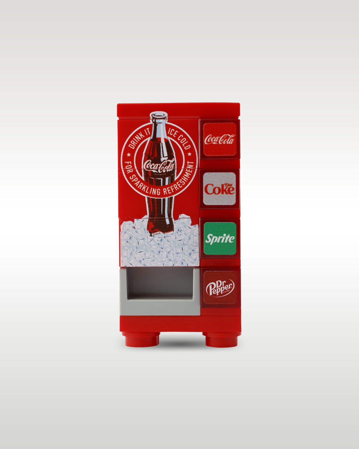 LEGO Coca-Cola Vending Machine | Trader Bricks Custom LEGO