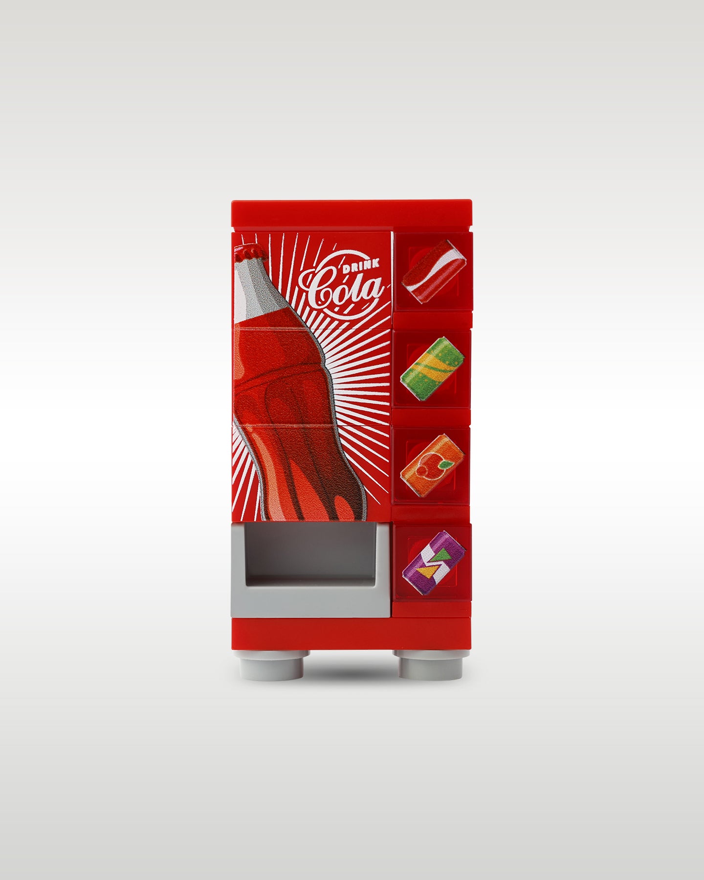 LEGO Cola Vending Machine | Trader Bricks Custom Soda Machine LEGO