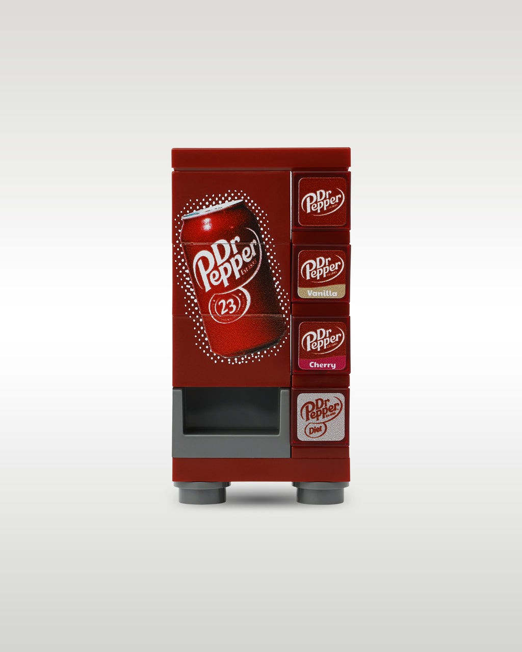 LEGO Dr. Pepper Vending Machine | Trader Bricks Custom LEGO Set