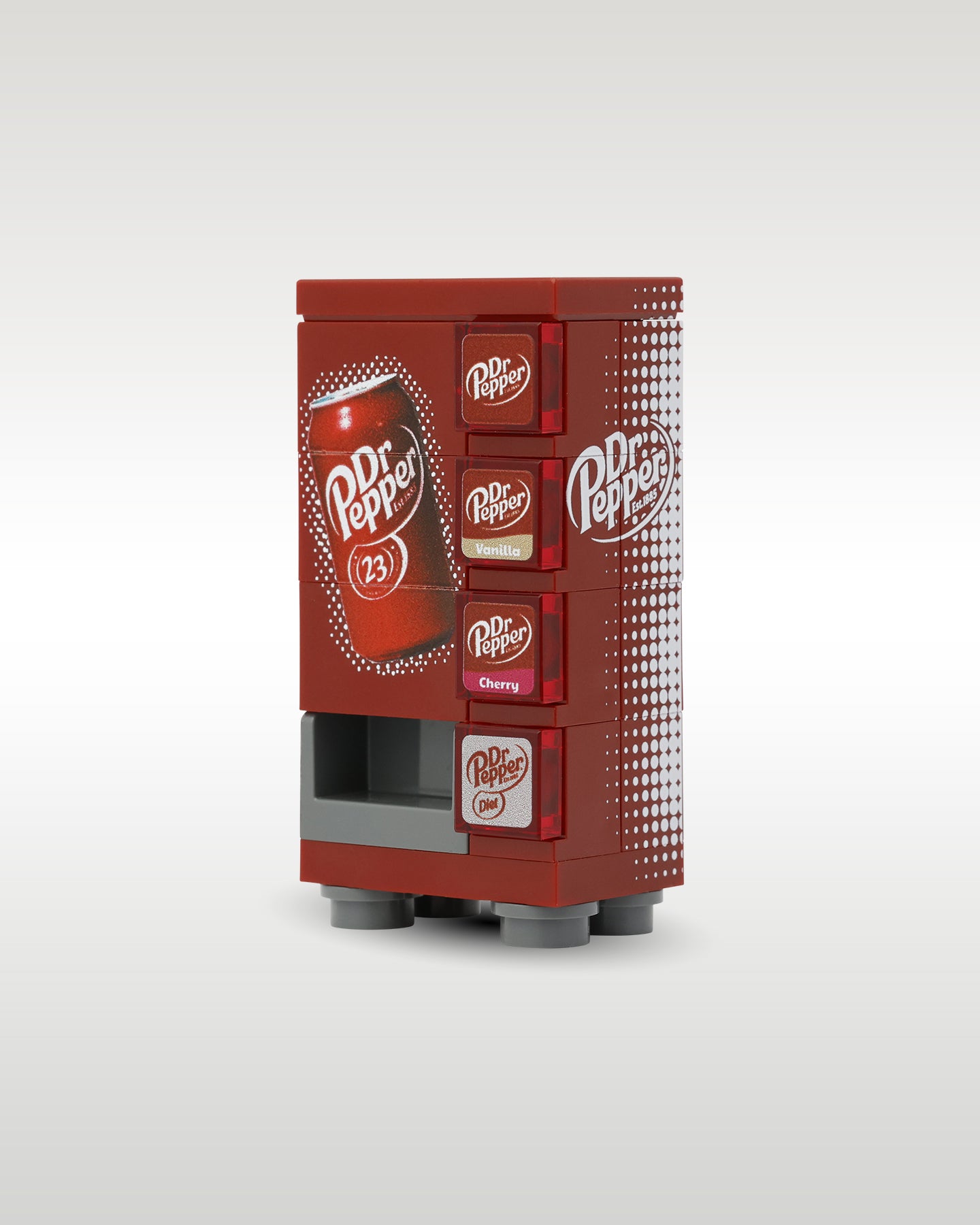 LEGO Dr. Pepper Vending Machine | Trader Bricks Custom LEGO Set