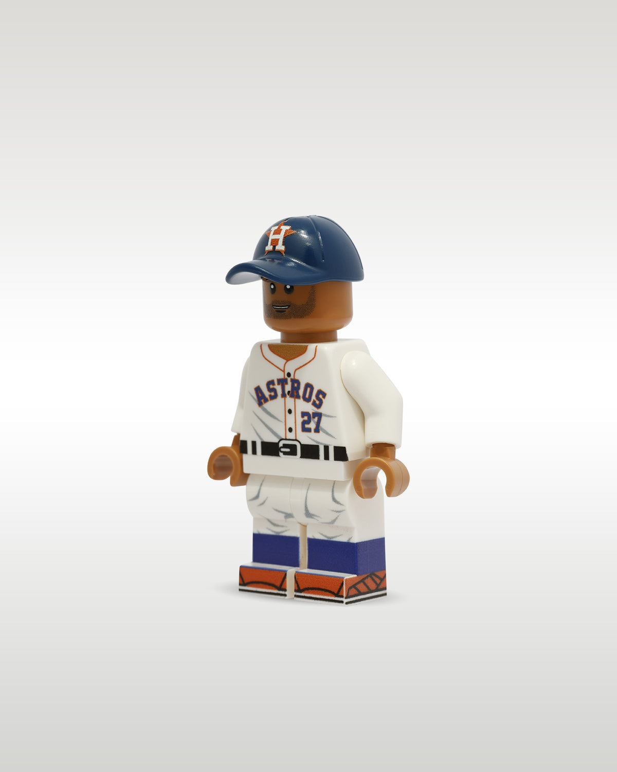 LEGO Houston Astros Jose Altuve | Trader Bricks Custom LEGO Sport References