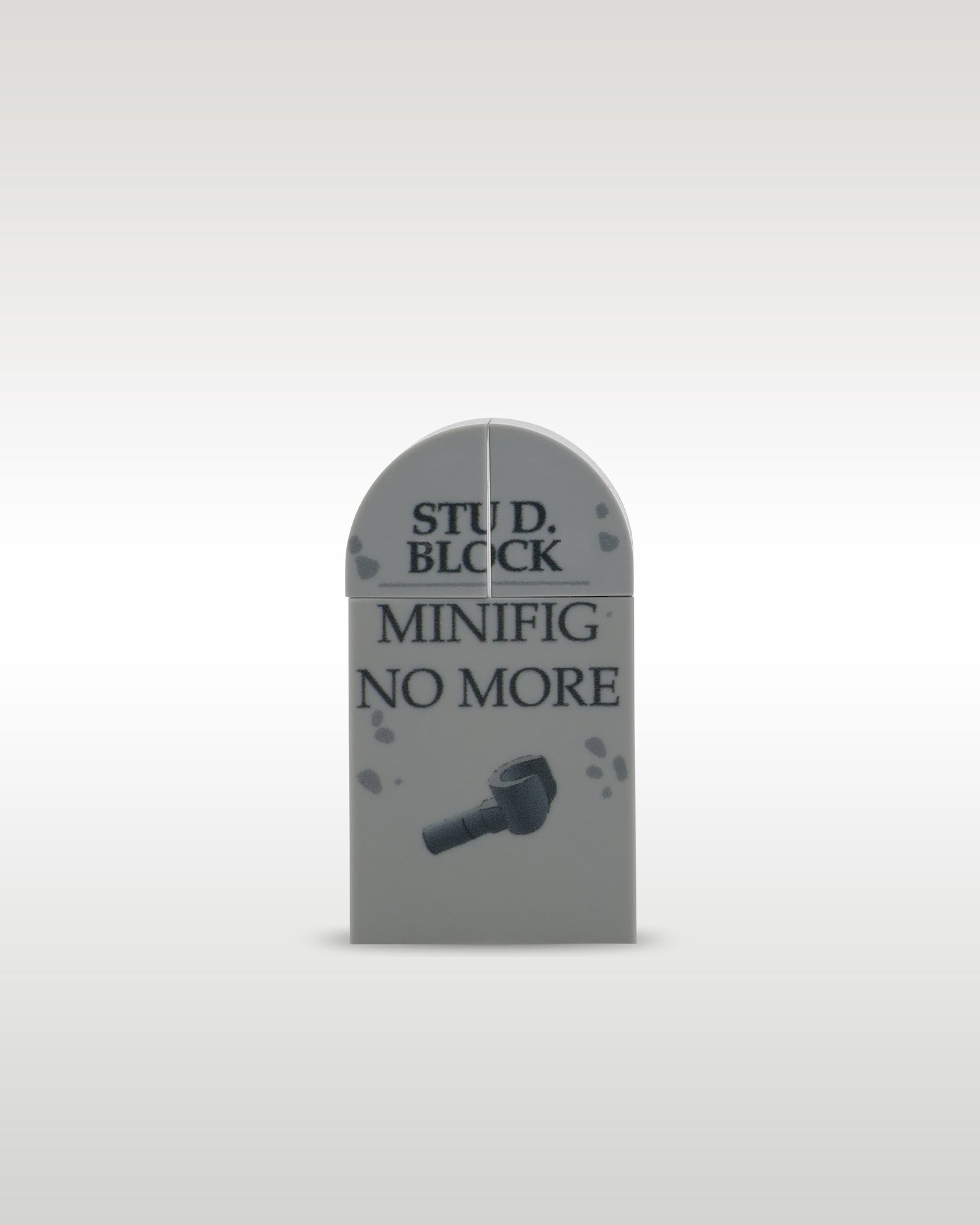 'Minifig No More' Tombstone | Custom Halloween LEGO Set Trader Bricks