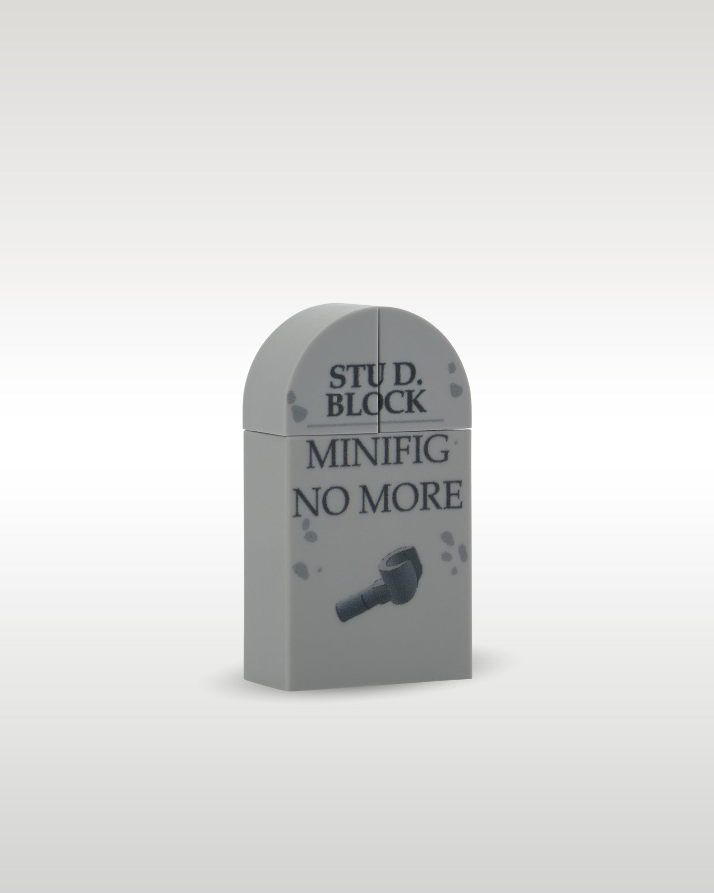 'Minifig No More' Tombstone | Custom Halloween LEGO Set Trader Bricks