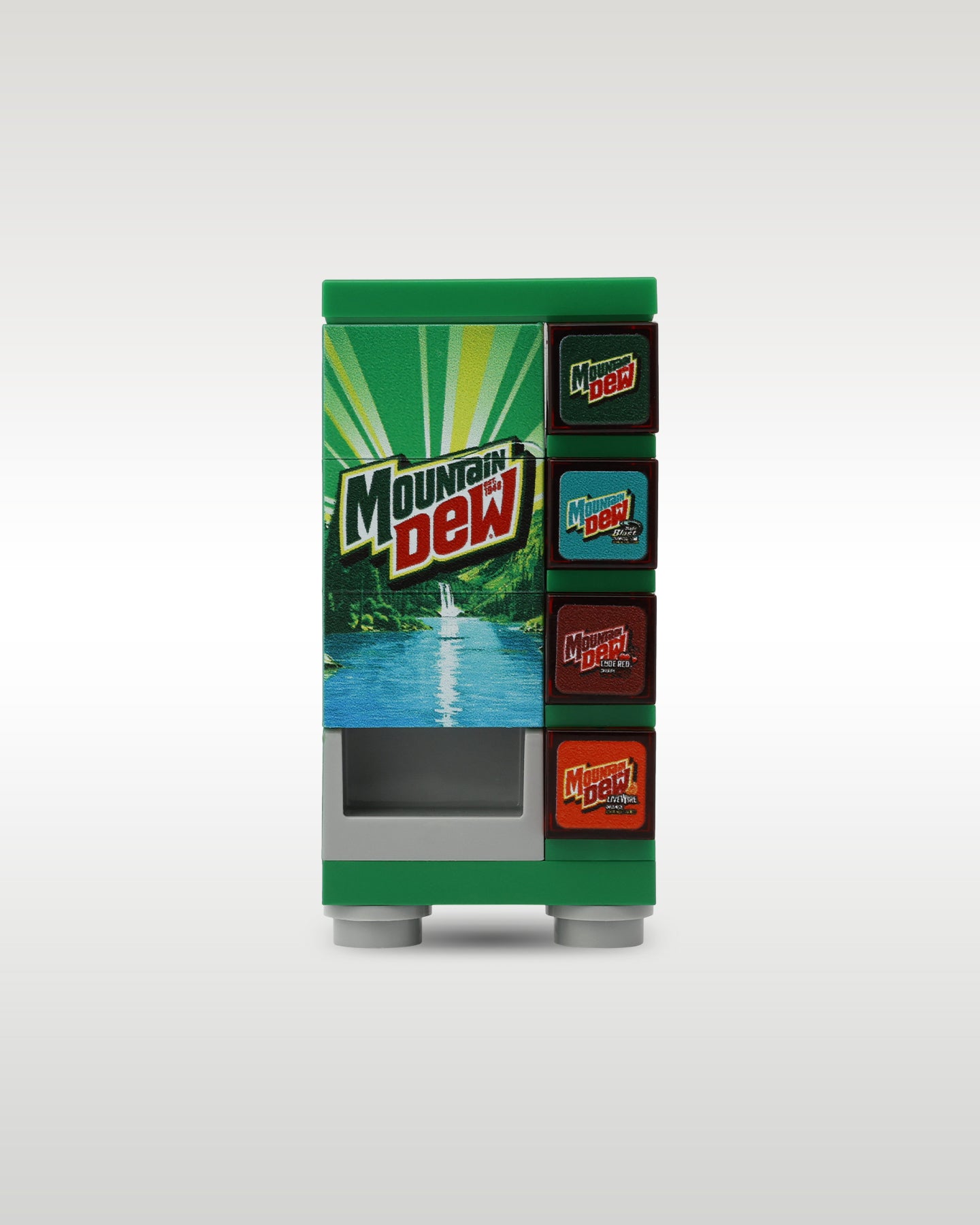 LEGO Mountain Dew Vending Machine | Trader Bricks Custom LEGO