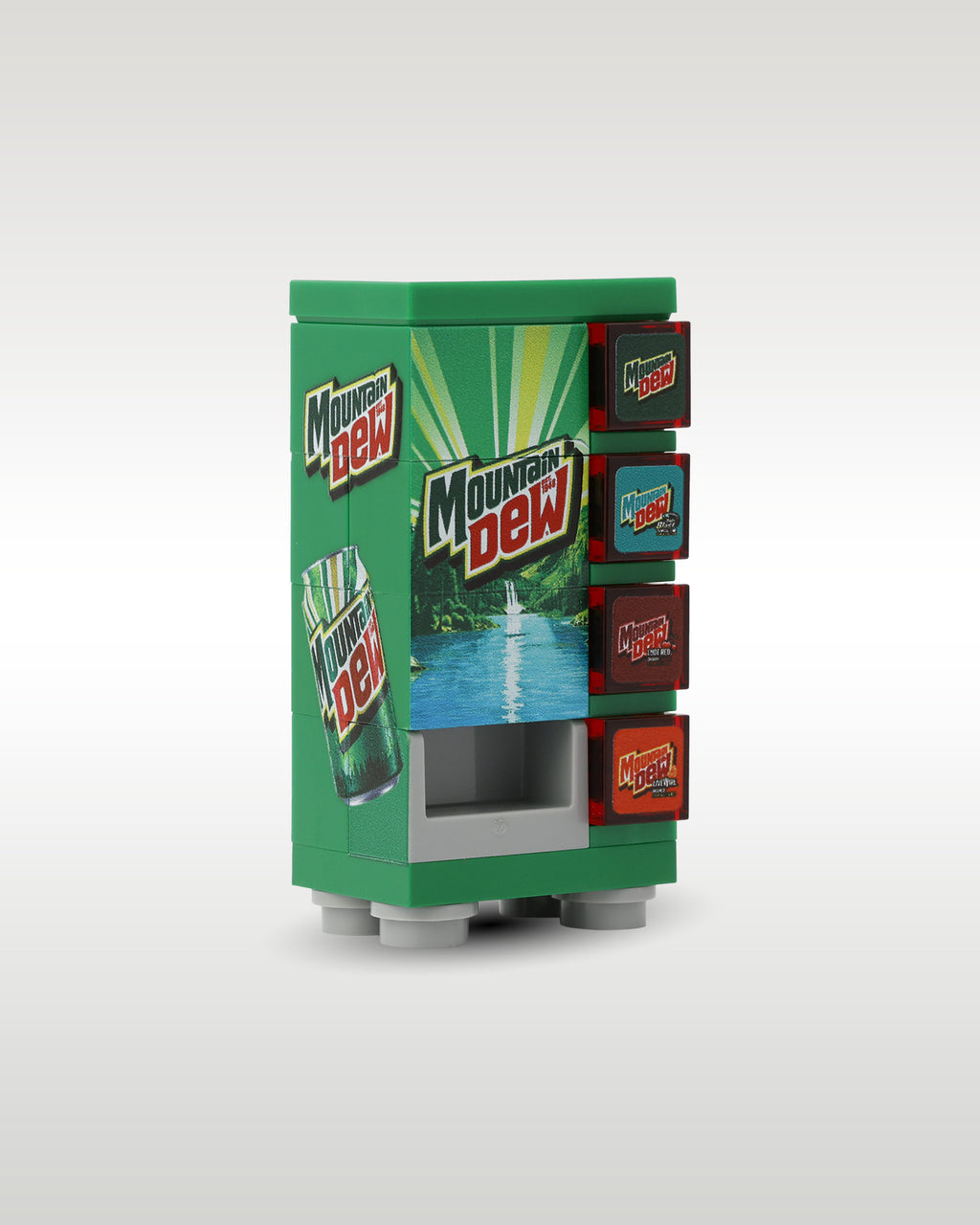 LEGO Mountain Dew Vending Machine | Trader Bricks Custom LEGO