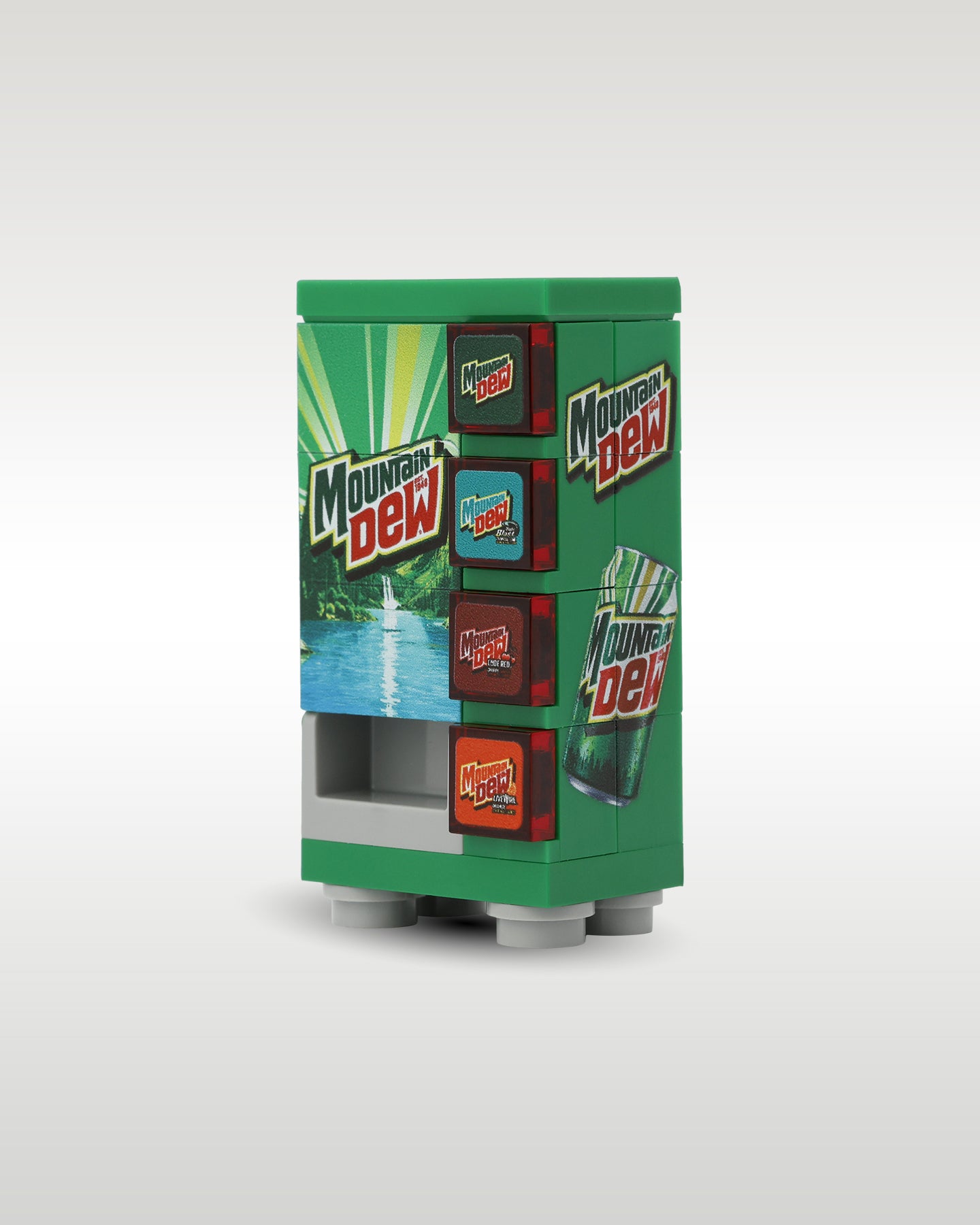 LEGO Mountain Dew Vending Machine | Trader Bricks Custom LEGO