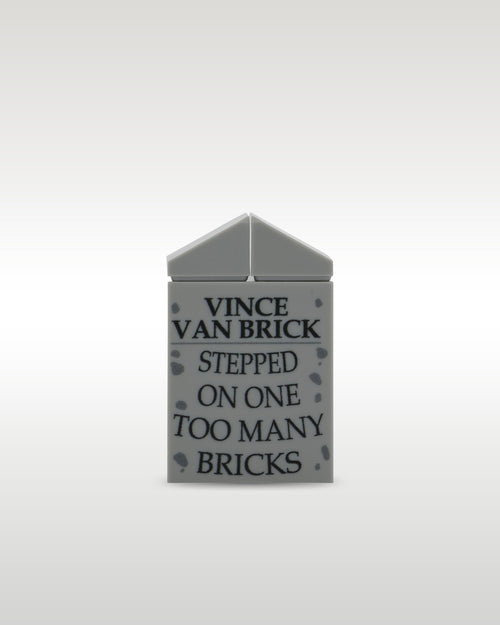 'Stepped On One Too Many Bricks' Tombstone | Trader Bricks Custom Halloween LEGO