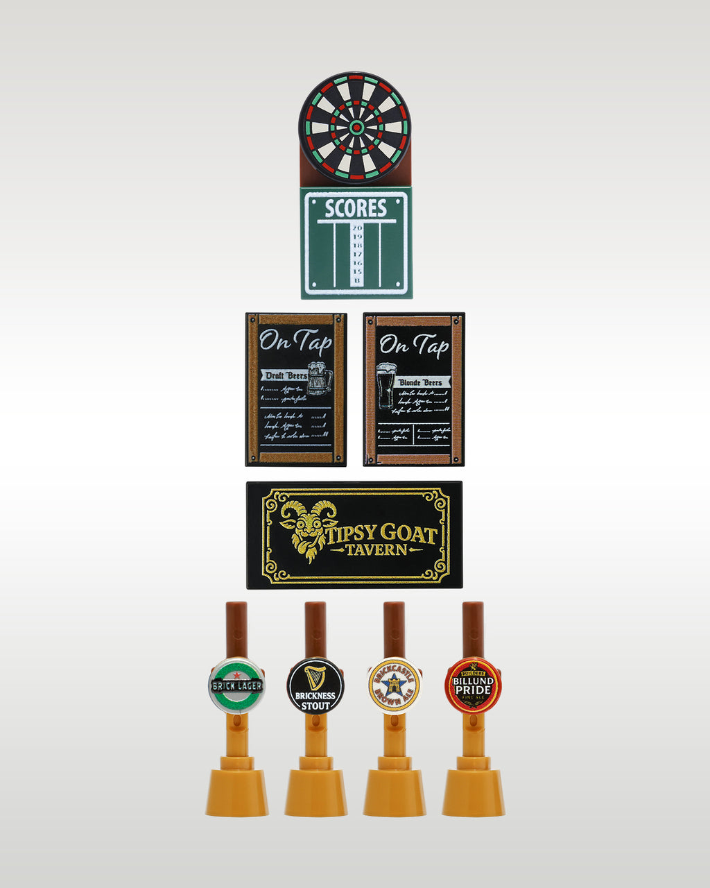 LEGO Tipsy Goat Tavern Custom Set | Trader Bricks Custom LEGO Sets