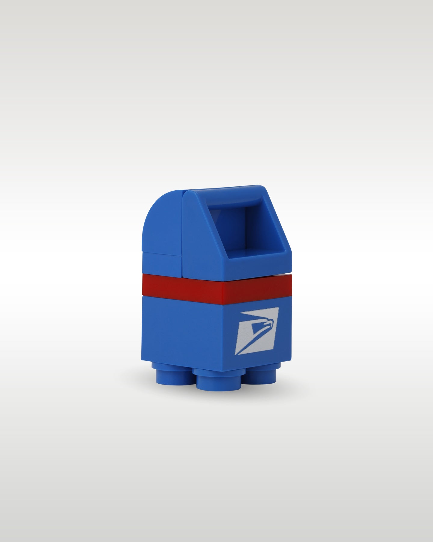 LEGO USPS Delivery Truck Driver & Mail Box | Trader Bricks Custom LEGO
