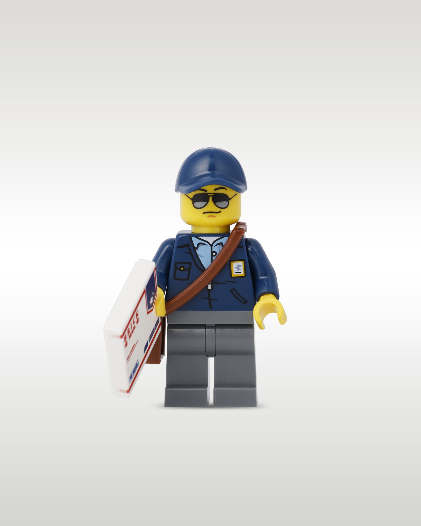 LEGO USPS Delivery Truck Driver & Mail Box | Trader Bricks Custom LEGO