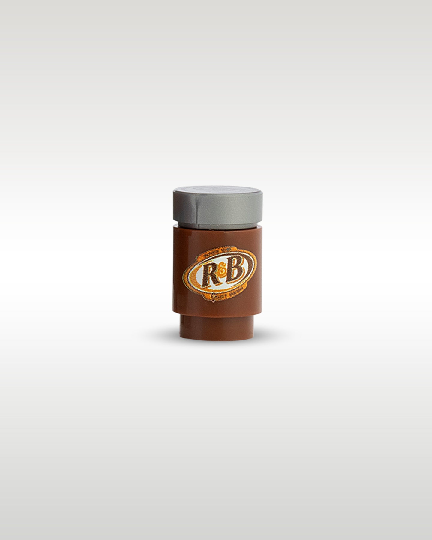 Trader Bricks USA: Custom Genuine 2 Piece LEGO R&B Root Beer Soda Can